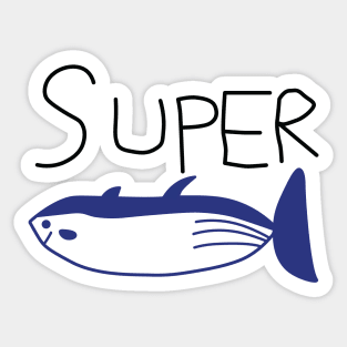 Super Tuna Sticker